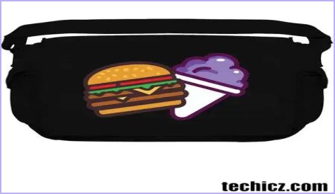 A Perfect Pair: A Burger And A Grape Snow Cone